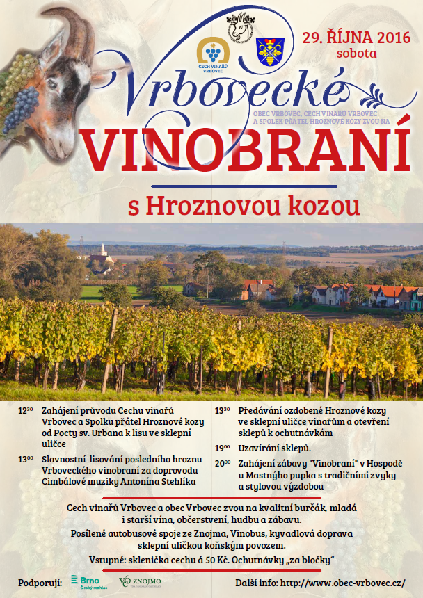 plakát_Vrbovecké vinobraní 2016